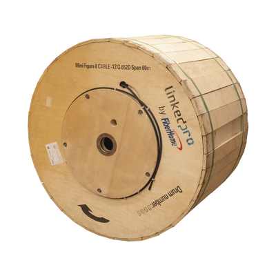 Imagen de la galería de Cable de Fibra Óptica Aérea MONOMODO 12 Hilos, 4 km, Span 80m, G.652D, EXTERIOR, Figura 8, LINKEDPRO BY FIBERHOME OC-FIG8-12C/4KM Novatics Colombia, proveedores de tecnología en Colombia y LATAM