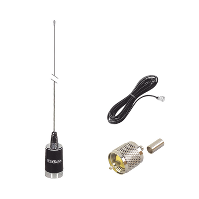 Imagen de la galería de Kit de Antena Móvil UHF para Comunicación Clara, HUSTLER KIT-LMG450 Novatics Colombia, proveedores de tecnología en Colombia y LATAM