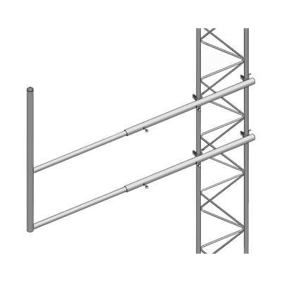 Imagen principal de Brazo tipo "F" para Torres STZ-35G, Galv. Inmersión Caliente, SYSCOM TOWERS SBL-35G Brazo tipo "F" para tramos STZ-35G, galvanizado por inmersión en caliente. Novatics Colombia, proveedores de tecnología en Colombia y LATAM