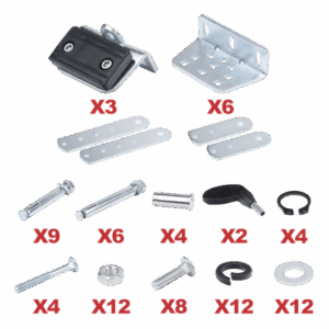 Imagen de galería 1 de Kit de Accesorios para Brazos XBSPK03, AccessPRO XBS-PK03-SET