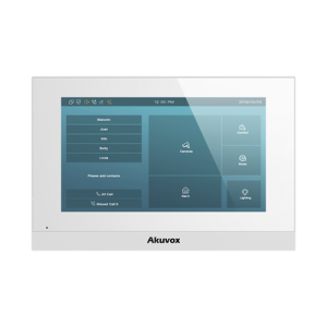 Imagen de galería 1 de Monitor Táctil IP Akuvox 7" con Alarma - AKUVOX C313W