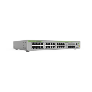 Imagen principal de Switch Gigabit PoE+ Administrable 24 Puertos ALLIED TELESIS AT-GS970M/28PS-10