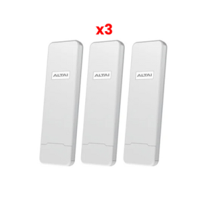 Imagen principal de Kit Extensor WiFi Alta Potencia 300m, ALTAI TECHNOLOGIES 3-PACK-C1N