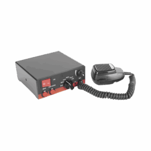 Imagen principal de Sirena Vehicular de 200W de Potencia, Con Switch Giratorio de 6 posiciones, Micrófono de Uso Rudo e Interconexión a Radio