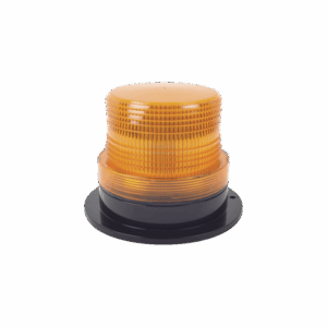 Imagen principal de Burbuja brillante de Larga Vida Útil con 8 LEDs, color ámbar, domo ámbar