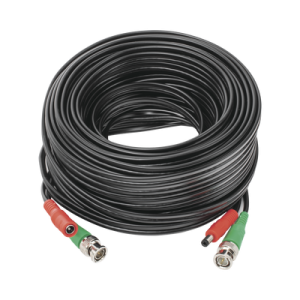 Imagen de galería 1 de Cable Coaxial CCTV 20m con Alimentación BNC, EPCOM POWERLINE DIY-20M-HD