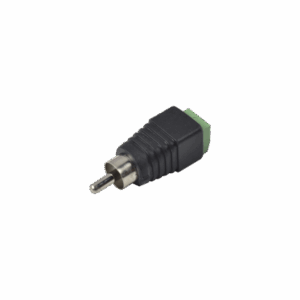 Imagen principal de Adaptador RCA Macho a Tornillo CCTV 2 Hilos Audio/Video, EPCOM POWERLINE JR-R591