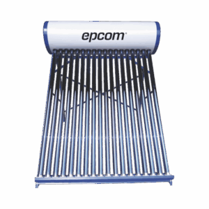 Imagen principal de BoilSolar 180L: Boíler Solar 18 Tubos Vacío, Inoxidable, Alta Resistencia, Anti-Granizo. EPCOM STELPWH180