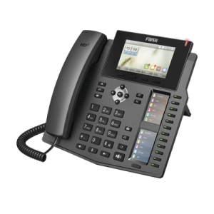 Imagen principal de Teléfono IP Fanvil X6: 20 Líneas SIP, 3 Pantallas LCD, Voz HD, FANVIL X6