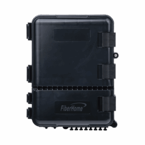 Imagen de galería 1 de Caja de Distribución de Fibra Óptica para 24 Empalmes, con 8 acopladores SC/APC simplex, Exterior IP55, Color Negro