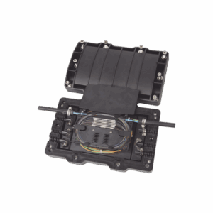 Imagen principal de Caja de Distribución de Fibra Óptica Horizontal, hasta 48 empalmes, Exterior IP68