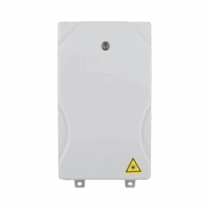 Imagen principal de Caja Terminal de Fibra Óptica para instalación en interior, montaje en pared, 8 acopladores SC/APC monomodo, hasta 24 empalmes