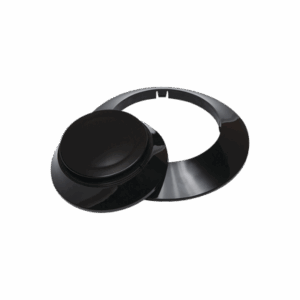 Imagen principal de Kit 10 Anillos & 10 Cubiertas Negras Detectores Humo/Calor Fire-Lite, IDP, SK - CK300-BL