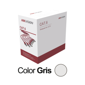 Imagen de galería 1 de Cable UTP Cat6 HIKVISION 305m Gris - HIKVISION DS-1LN6U-G