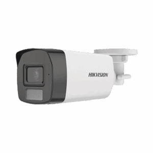 Imagen principal de Bala TURBO HD 3K HÍBRIDA B/N - Color VU / IR 40 MTS / Lente 2.8 mm / Luz Blanca 40 mts / Exterior IP67 / Micrófono Inter construido / WDR