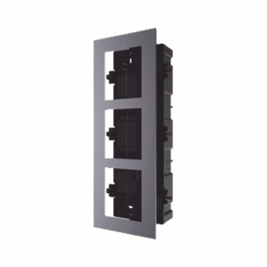 Imagen principal de Base de 3 Espacios para EMPOTRAR Módulos de Videoporteros Hikvision