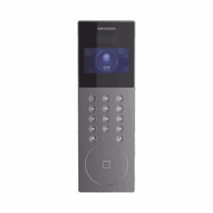 Imagen principal de Videoportero IP Multiapartamento con Reconocimiento Facial / Llamada a App HikConnect / Protección IP65 / Apertura por Rostro, Tarjeta o App