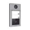 Imagen principal de Videoportero IP (IP65 + IK08) con Llamada y apertura desde APP Hik-Connect / Soporta 2 Departamentos / PoE Estandar / Interfaz WEB para configuración / 2 puertas