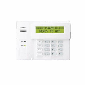 Imagen principal de Teclado Programador Alfanumérico para Paneles de Alarma Vista / Pantalla LCD / Sirve para programar y activar el panel de Alarma.
