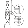 Imagen principal de Kit Montaje Antena UHF Torre Hustler, HUSTLER SMK-450HX