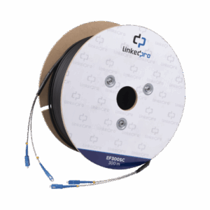 Imagen de galería 1 de Fibra Óptica Monomodo SC-SC Duplex 300m Kevlar - LINKEDPRO BY EPCOM EF-300-SC