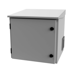 Imagen de galería 1 de Gabinete Exterior Industrial 9U Rack 19" con Ventilador y Termostato, LINKEDPRO BY EPCOM LP-FORTE-09U-R3