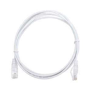 Imagen principal de Cable de Parcheo Slim UTP Cat6 - 2 m Blanco Diámetro Reducido (28 AWG)