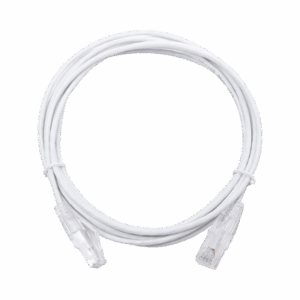 Imagen principal de Cable de Parcheo Slim UTP Cat6 - 3 m Blanco Diámetro Reducido (28 AWG)