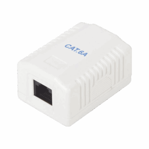 Imagen principal de Caja de Pared Cat6A 1 Puerto Blanca - LINKEDPRO BY EPCOM LP-WP-38-C6A
