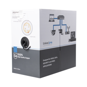 Imagen principal de Cable Cat5e Exterior Blindado 305m para CCTV y Redes, LINKEDPRO BY EPCOM PRO-CAT-5-EXT