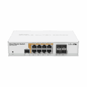 Imagen de galería 1 de Switch Cloud Gigabit PoE+ 8Puertos SFP+ CRS112-8P-4S-IN, MikroTik