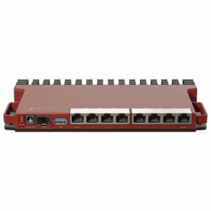 Imagen de galería 1 de Router Board, 8 Puertos Gigabit + 1 puerto PoE-Out Pasivo, 1 Puerto SFP, Licencia Nivel 5 y montaje en Rack