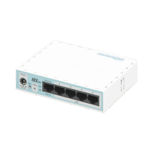 Imagen de galería 1 de Router MikroTik hEX Lite RB750R2: 5 Puertos Fast Ethernet