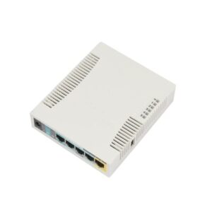 Imagen principal de Router MikroTik RB951UI-2HND: 5 Puertos Fast Ethernet, WiFi 2.4GHz, USB, Gran Cobertura
