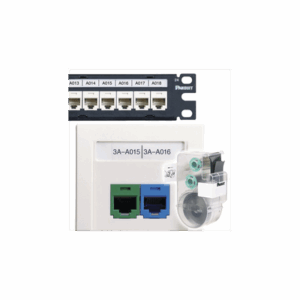 Imagen principal de Etiquetas Adhesivas PANDUIT para Patch Panel - 4 Puertos, Blancas (125 uds), PANDUIT C252X030FJC