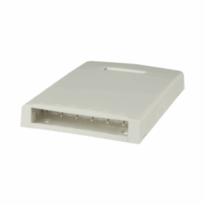 Imagen de galería 1 de Caja Superficie 6 Mini-Com Fibra Óptica Blanca Mate, PANDUIT CBXF6IW-AY