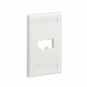 Imagen de galería 1 de Placa Pared Mini-Com 2 Puertos Blanca - PANDUIT CFPL2IWY