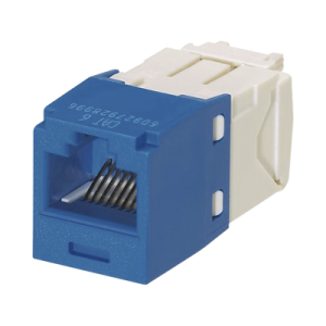 Imagen principal de Conector RJ45 Cat6 Panduit Mini-Com Azul, PANDUIT CJ688TGBU