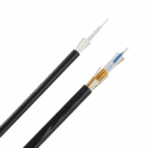 Imagen principal de Cable de Fibra Óptica de 6 hilos, Multimodo OM3 50/125 Optimizada, Interior/Exterior, Loose Tube 250um, No Conductiva (Dieléctrica), OFNR (Riser), Precio Por Metro