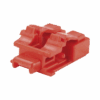 Imagen principal de Bloqueo Fibra Óptica LC Duplex (10uds) Rojo, con Llave, PANDUIT PSL-LCAB