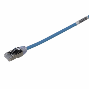 Imagen de galería 1 de Cable de Red Cat6A Blindado PANDUIT 20cm Azul, PANDUIT STP28X0.2MBU