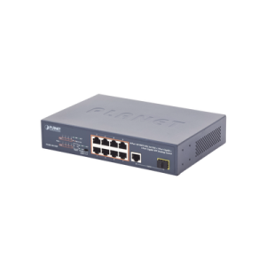Imagen principal de Switch PoE PLANET 8 puertos Gigabit + SFP, PLANET FGSD-1011HP