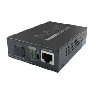 Imagen de galería 1 de Convertidor Fibra Óptica Gigabit PLANET GT805A