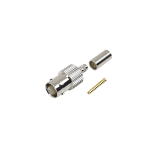 Imagen principal de Conector BNC Hembra Anillo Plegable RG-58/RG-142 - RF INDUSTRIES,LTD RFB-1123-1