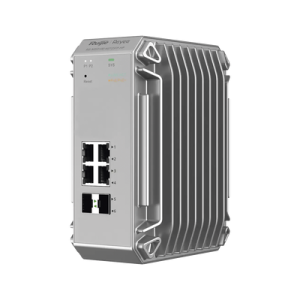 Imagen principal de Switch Gigabit Industrial RUIJIE 6 Puertos PoE+ 2 SFP, RUIJIE RG-NIS3100-4GT2SFP-HP