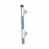 Imagen principal de Aislador Cerco Eléctrico Blanco Reforzado - Resistente Clima Extremo - SFIRE SFPASOW