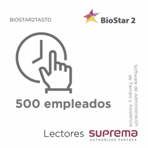 Imagen principal de Software Control de Asistencia 500 Empleados - SUPREMA BIOSTAR2TASTD