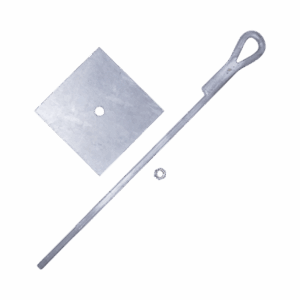 Imagen principal de Ancla de Muro Galvanizada 65cm para Torre - SYSCOM TOWERS SAP-01-JG