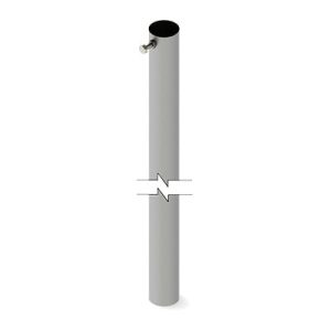 Imagen principal de Mástil Galvanizado 3 Metros para Antena WiFi - SYSCOM TOWERS SLM-3