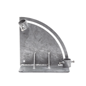 Imagen principal de Base Ajustable para Mástil de Acero Galvanizado (1"-1 3/4"), SYSCOM TOWERS SLM-BA-3G